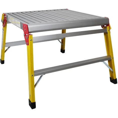 Excel 600 X 600mm Fibreglass Heavy Duty Platform Folding Hop Up Pack Of 2 2 Excel 600 X 600mm Fibreglass Heavy Duty Platform Folding Hop Up Pack Of 2 - Image 2
