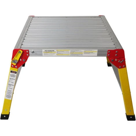 Excel 600 X 600mm Fibreglass Heavy Duty Platform Folding Hop Up Pack Of 2 3 Excel 600 X 600mm Fibreglass Heavy Duty Platform Folding Hop Up Pack Of 2 - Image 3
