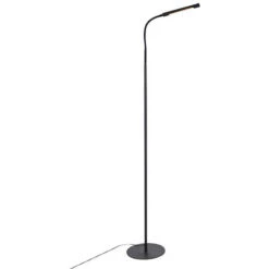 Design Floor Lamp Black Incl. LED With Touch Dimmer - Palka