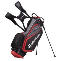 TaylorMade TMade Select Plus Stand Bag UNISEX ONE SIZE BLK LIME -Berghaus Sales 338639 TaylorMade Select Plus Stand Bag BlackRed 1