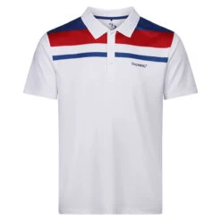Stromberg Polo Panel WC W22 MENS SS SMALL WHT/RED
