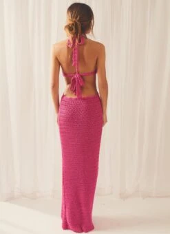 Havana Crochet Maxi Dress - Hot Pink -Berghaus Sales 50710786e6804be6b5dfcbe115fc21ab