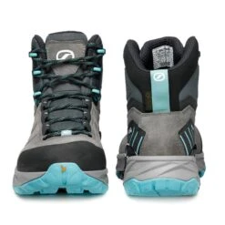 SCARPA RUSH TREK GORE-TEX WMN MIDGRAY AQUA 22 -Berghaus Sales 9 90390 rush trek gtx wmn midgray aqua 63140 202 3 03