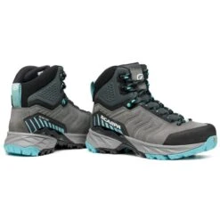 SCARPA RUSH TREK GORE-TEX WMN MIDGRAY AQUA 22 -Berghaus Sales 9 90390 rush trek gtx wmn midgray aqua 63140 202 3 06