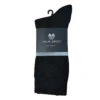Palm Grove Mens Black Casual Socks