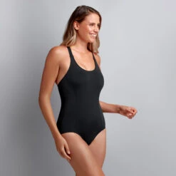 FUNKITA LADIES BRACE ME BACK ONE PIECE Still Black -Berghaus Sales FKS013L STILL BLACK 03