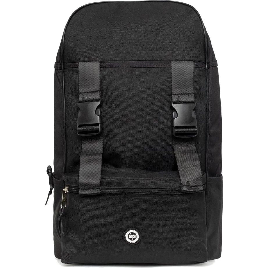 Hype Crest Traveller Backpack - Black 1 Hype Crest Traveller Backpack - Black