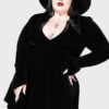 Killstar Hecate Velvet Plunge Dress