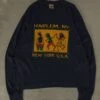 MEN'S VINTAGE 90'S HARLEM, NY LONG SLEEVE T-SHIRT - X-LARGE