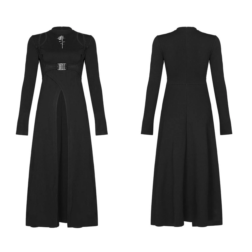 Punk Rave Brea High Split Dress 2 Punk Rave Brea High Split Dress - Image 2