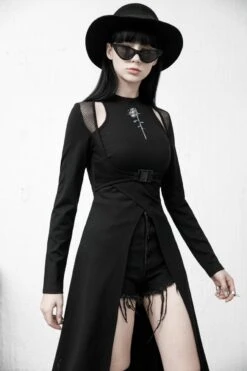 Punk Rave Brea High Split Dress