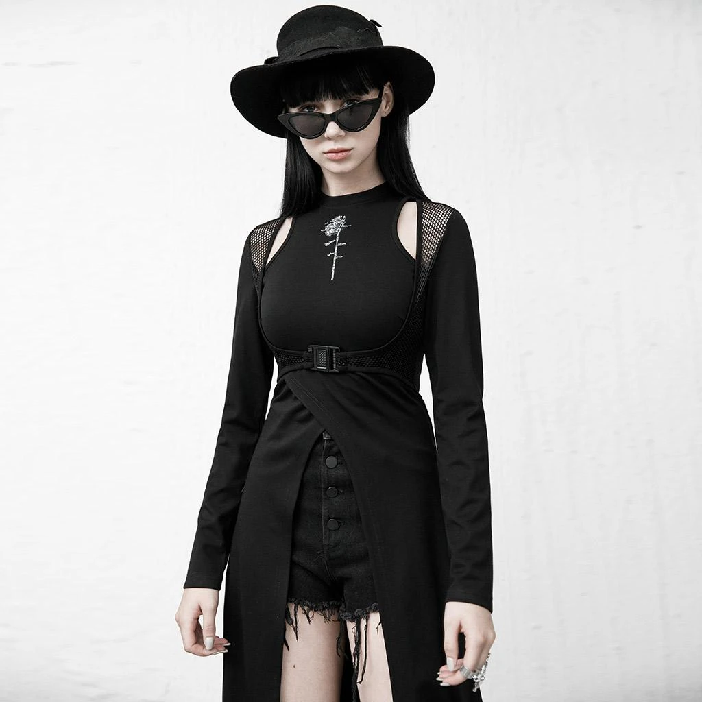 Punk Rave Brea High Split Dress 3 Punk Rave Brea High Split Dress - Image 3