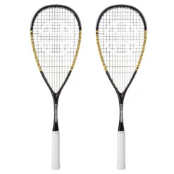 UNSQUASHABLE James Willstrop Gold Squash Racket - 2 Racket Deal