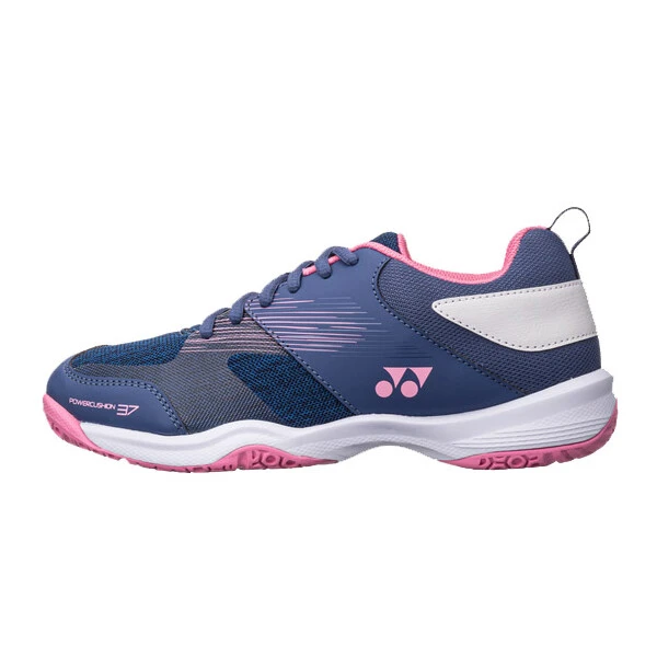 Yonex Women's SHB 37 Indoor Court Shoes Navy Pink 2 Yonex Women's SHB 37 Indoor Court Shoes Navy Pink - Image 2