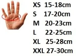 Schiek 425 Platinum Series Lifting Gloves With Full Finger Protection -Berghaus Sales Schiek20size20chart20kokotaulukko