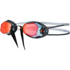 ZOGGS DIAMOND MIRROR Swimming Goggles Black/Grey