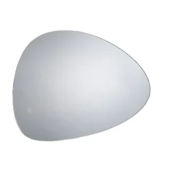 Arezzo 550 X 800mm Teardrop LED Backlit Bathroom Mirror With Anti-Fog -Berghaus Sales az1703mb d1