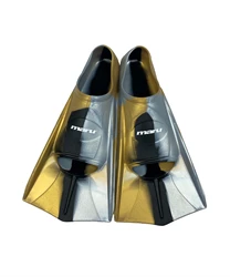 Maru Training Fins – Black/Silver/Gold