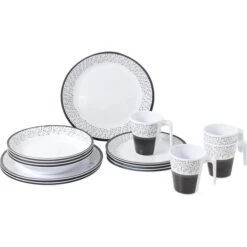 Brunner Melamine Dishes Set Design Pralin