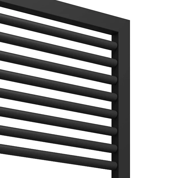 Cruze Designer Heated Towel Rail - Matt Black (1813 X 500mm) 1 Cruze Designer Heated Towel Rail - Matt Black (1813 X 500mm)