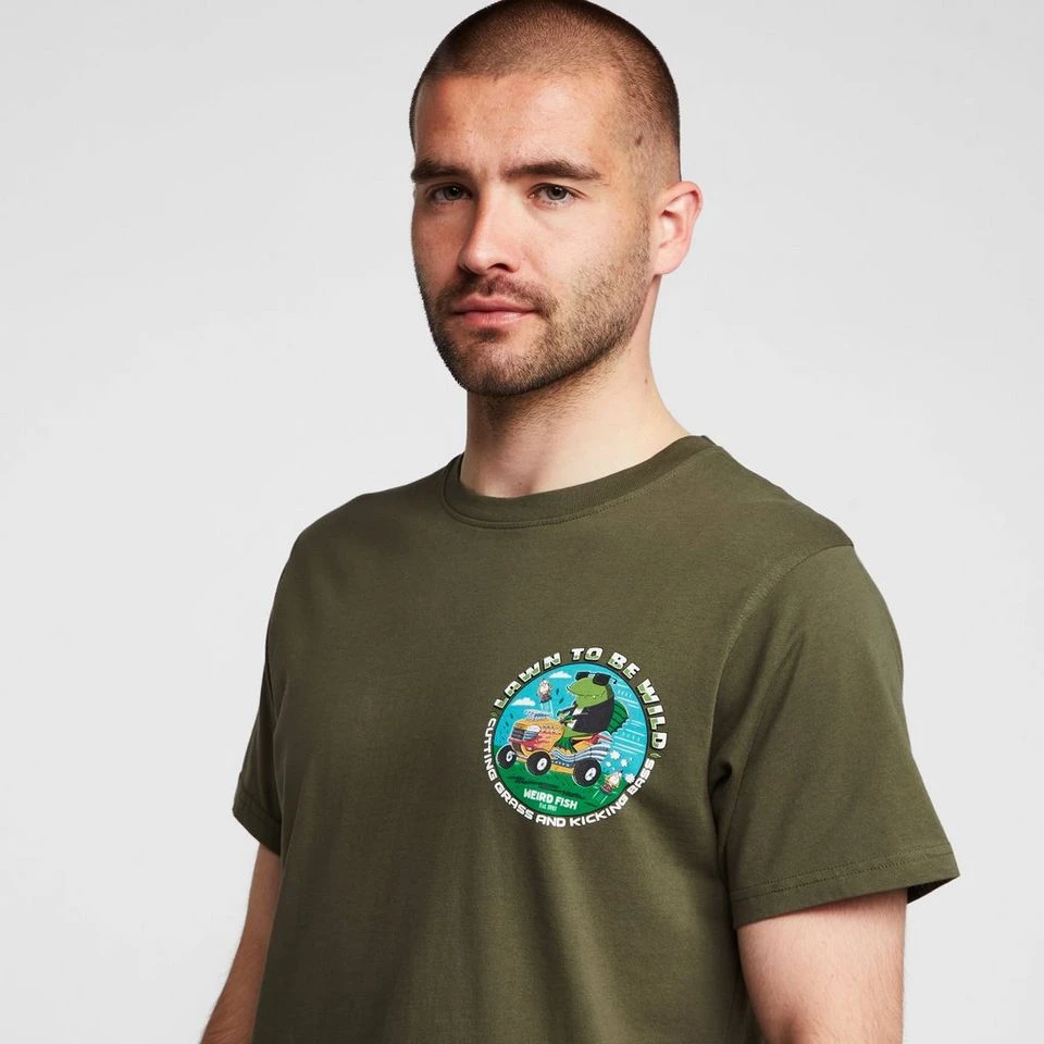 Men’s Lawn To Be Wild Organic T-Shirt 4 Men’s Lawn To Be Wild Organic T-Shirt - Image 4
