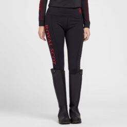 Women's Full Seat Riding Tights In Black