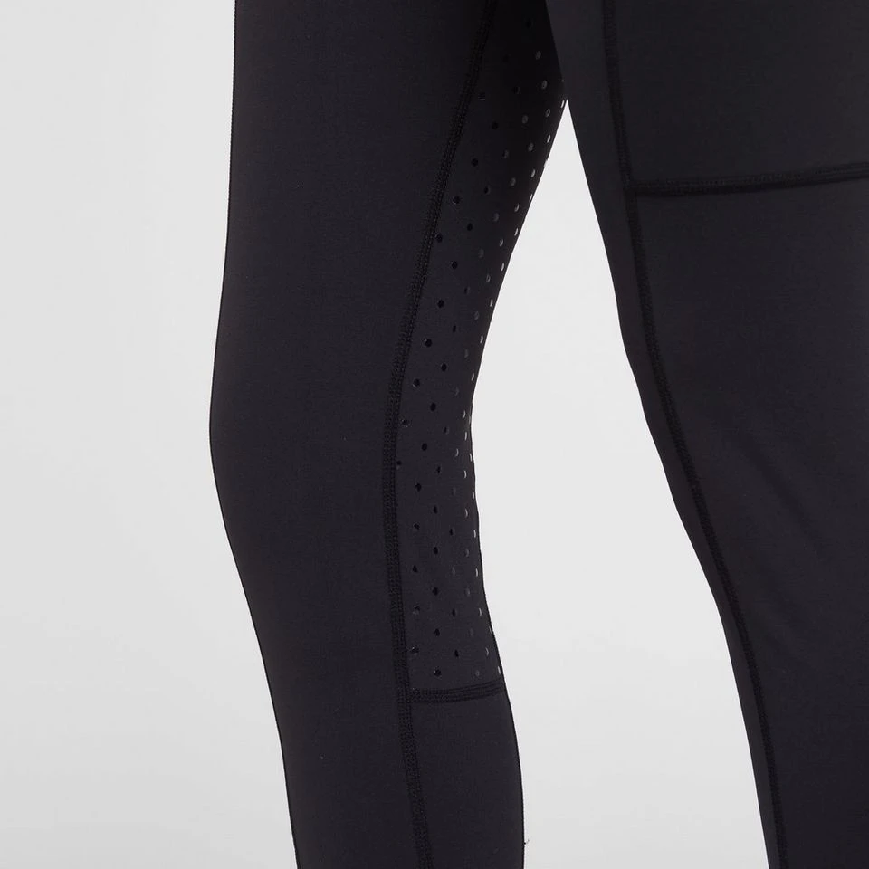 Women's Full Seat Riding Tights In Black 7 Women's Full Seat Riding Tights In Black - Image 7