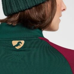 Womens Newbury Long Sleeved Base Layer Dark Green -Berghaus Sales go 614452 e