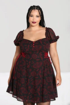 Hell Bunny Clarice Mini Dress -Berghaus Sales hlb40296p clarice mini dress blk 01