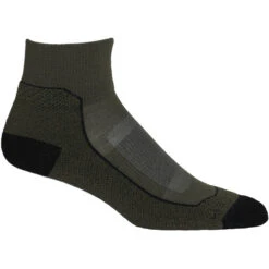 Icebreaker Hike+ Light Mini Socks Men Loden/black/gritstone Heather
