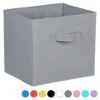Hartleys Fabric Storage Box With Handle For 2, 3 & 4 Tier Cube Units