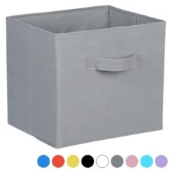 Hartleys Fabric Storage Box With Handle For 2, 3 & 4 Tier Cube Units