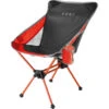 LEKI Timeout Folding Chair Small Anthracite/red