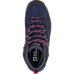 Jack Wolfskin Rebellion Guide Texapore Mid Shoes Women Blue / Coral -Berghaus Sales jack wolfskin rebellion guide texapore mid shoes women blue coral 6