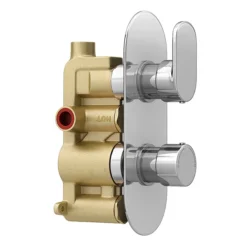 Bosa Modern Twin Concealed Thermostatic Shower Valve -Berghaus Sales lsv91d4