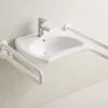Milton Wheelchair Accessible Wall Hung Basin (605 X 530mm)