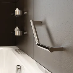 Milton Luxury Chrome Angled Grab Bar