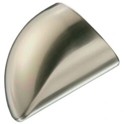 Fusion Handrail End Cap 54mm Diameter - Brushed Nickel
