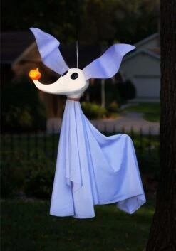 Nightmare Before Christmas 6 Foot Light Up Zero Pose Decoration