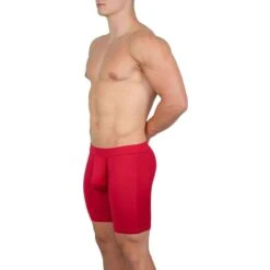 Obviously EliteMan Boxer Brief 6inch Leg - Red -Berghaus Sales obviously eliteman boxer brief 6inch leg red 31762929