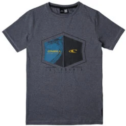 O'Neill Breaker Hybrid SS Shirt Boys Asphalt
