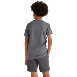 O'Neill Breaker Hybrid SS Shirt Boys Asphalt -Berghaus Sales oneill breaker hybrid ss shirt boys asphalt 4