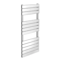 Milan Heated Towel Rail 1213mm X 500mm Chrome -Berghaus Sales rad06 detail1