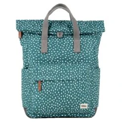 Roka Canfield B Medium Drizzle Sustainable Canvas Backpack - Sage Green