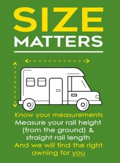 Outdoor Revolution Cayman Curl Air Mid Drive Away Awning -Berghaus Sales size matters 26