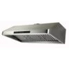 Quattro 900mm Compact Commercial Extractor Hood With Motor, Filters, Lights