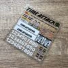 1:24 Scale Decals – UK Time Attack 2019 Season Competitor Replica Sticker Pack