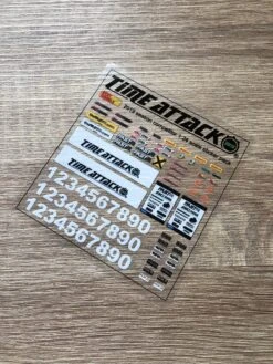 1:24 Scale Decals – UK Time Attack 2019 Season Competitor Replica Sticker Pack
