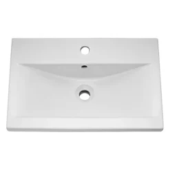 Venice Linea Rustic Oak Cloakroom Suite (Wall Hung Vanity + Toilet) -Berghaus Sales vl6oakv d1