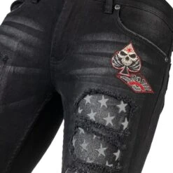 Men's Trousers (jeans) WORNSTAR - Riven - Black -Berghaus Sales wsgp rvn jd 12a 2005x